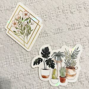 Sun Catcher window stickers. Set of 2